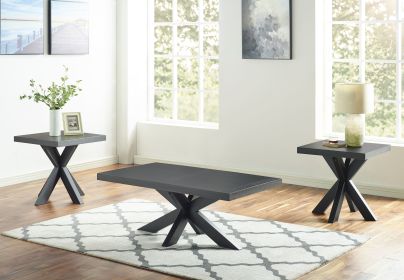 Harris - 3 Piece Table Set - Black