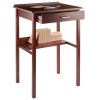 Ronald High Desk; Walnut