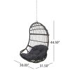 BERKSHIRE HANGING CHAIR WITH 8FT CHAIN