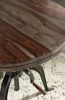 Sparrow - Round Crank Table - Dark Brown