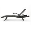 SALEM PE WICKER CHAISE LOUNGE WITH ARM