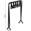 680*400*560MM Portable Metal Luggage Rack Black