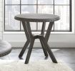 Alamo - Round End Table - Gray