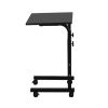 Removable P2 15MM Chipboard & Steel Side Table with Baffle Black