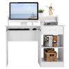 General Style Modern E1 15MM Chipboard Computer Desk White