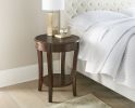 Troy - End Table 20" Round - Brown