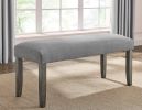 Emily - Backless Bench - Gray