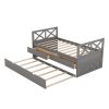 Multi-Functional Daybed with Drawers and Trundle