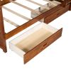 Twin-Over-Twin Bunk Bed with Ladders and Two Storage