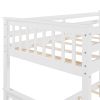 Twin-Over-Twin Bunk Bed with Ladders and Two Storage