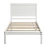 Platform Bed Frame with Headboard , Wood Slat Support , No Box Spring Needed ,Twin