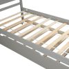 Platform Bed with Twin Size Trundle, Twin Size Frame