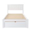 Twin Size Platform Bed with Under-bed Drawer