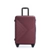 3 Piece Luggage Sets ABS Lightweight Suitcase with Two Hooks;  Spinner Wheels;  TSA Lock;  (20/24/28)