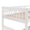 Stairway Twin-Over-Full Bunk Bed with Drawer;  Storage and Guard Rail for Bedroom;  Dorm;  for Adults