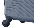 3 Piece Luggage Sets ABS Lightweight Suitcase with Two Hooks;  Spinner Wheels;  TSA Lock;  (20/24/28)