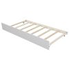 Twin size Platform Bed with Trundle