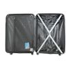 3 Piece Luggage Sets ABS Lightweight Suitcase with Two Hooks;  Spinner Wheels;  TSA Lock;  (20/24/28)