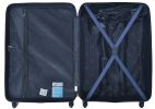 3 Piece Luggage Sets ABS Lightweight Suitcase with Two Hooks;  Spinner Wheels;  TSA Lock;  (20/24/28)