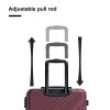 3 Piece Luggage Sets ABS Lightweight Suitcase with Two Hooks;  Spinner Wheels;  TSA Lock;  (20/24/28)