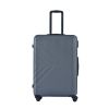 3 Piece Luggage Sets ABS Lightweight Suitcase with Two Hooks;  Spinner Wheels;  TSA Lock;  (20/24/28)